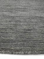 MOMO Rugs - Vloerkleed Panorama Uni Rond Dark Grey - 150 rond - thumbnail
