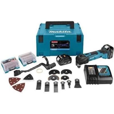 Makita DTM51RTJX3 Accu multitool + accessoires 18V 5.0Ah in Mbox