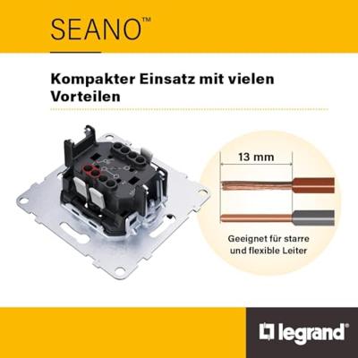 Legrand 765051 Kamerthermostaat Meerdere kleuren 1 stuk(s) - thumbnail