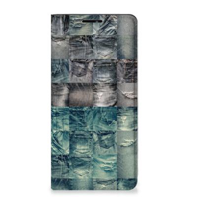 Hippe Standcase Motorola Edge 20 Pro Spijkerbroeken Hippe Standcase Motorola Edge 20 Pro Spijkerbroeken