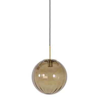 Light & Living Hanglamp 'Magdala' Ø30cm, kleur Bruin