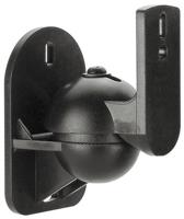 Reflecta Sono Luidspreker-wandbeugel Afstand tot de muur (max.): 6 cm Zwart 1 stuk(s) - thumbnail
