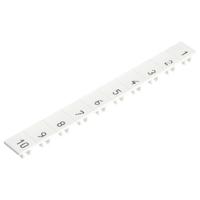 Wieland Electric 04.848.0153.0 Opschriftstroken Wit 25 stuk(s) - thumbnail