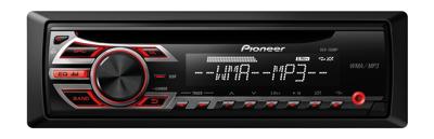 Pioneer DEH-150MP Black car media receiver - Pioneer DEH-150MP, Black, 4.0 channels, 50 W, CD,CD-R,CD-RW, MOSFET, MP3,WAV,WMA