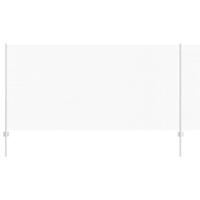 VidaXL Hek met paal zilver 1,2 x 10 m staal - thumbnail