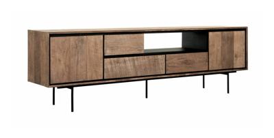 DTP Home TV-meubel 'Metropole' Teakhout, 195cm