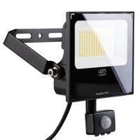 UltraFlood LED Schijnwerper 50W 4000K met Bewegingssensor en Daglichtsensor - Kantelbaar - 8000 Lumen - IP65 - thumbnail