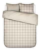 Essenza Chess Oatmeal dekbedovertrek - thumbnail
