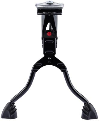 Hebie middenstandaard dubbel Rex 28" 26cm M10 zwart