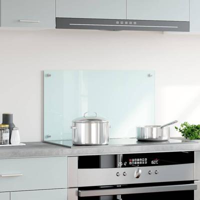 VidaXL Spatscherm keuken 70x40 cm gehard glas wit VidaXL Spatscherm keuken 70x40 cm gehard glas wit