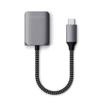 SATECHI USB-C PD Audio Adapter - 3.5mm Koptelefoon Aansluiting & PD 3.0 Opladen - Voor M2/ M1 iPad Pro, M1 iPad Air, 2022 10E Generatie iPad, 2021 iPad Pro, 2021 iPad Mini En Meer