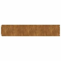 Gazonranden 10 stuks 20x103 cm flexibel cortenstaal - thumbnail