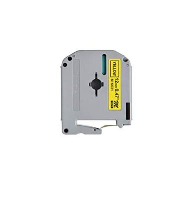 Brother M-K 631 Labeltape Tapekleur: Geel Tekstkleur: Zwart 12 mm 8 m - thumbnail