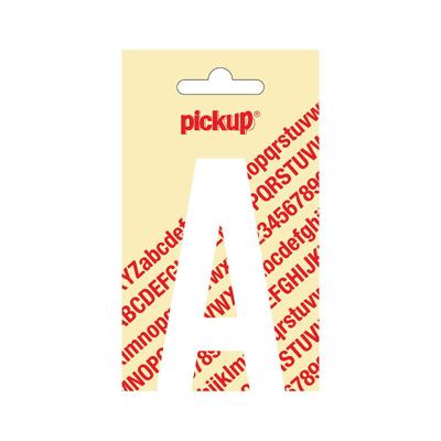 Deco letter a nobel wit 90 mm Pickup - Pickup