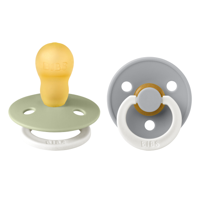 Bibs Fopspeen maat 3 - sage/cloud night 2pack 2 Stuks - thumbnail