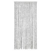 Vliegengordijn 90x220 cm chenille grijs - thumbnail