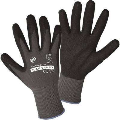 L+D Work gloves gr. l foam sandy