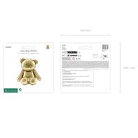 Folieballon Beer Goud (38x42) - thumbnail