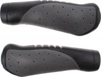 Qtcycletech Qt cycle tech handvatten 135 mm grijs-zwart blister 0502122 - thumbnail