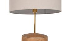 Vloerlamp Home ESPRIT Bruin Beige 220 V 50 X 50 X 124,5 cm - thumbnail