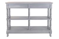 Dressoir DKD Home Decor 117 x 39 x 89 cm Grijs Natuurlijk Paulownia hout Hout MDF - thumbnail