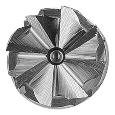 PFERD TOOLS 21001000 Freesstift Hardmetaal Cilinder met kopvertanding Lengte 55 mm Afmeting, Ø 6 mm Werklengte 16 mm Schachtdiameter 6 mm 1 stuks