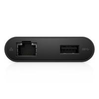 Dell USB-C Adapter DA200 - HDMI/VGA/RJ45/USB - Zwart - thumbnail
