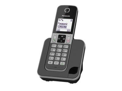 Panasonic KX-TGD310NLG Single DECT Telefoon Zwart/Grijs - thumbnail