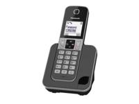 Panasonic kx-tgd310nlg single dect telefoon zwart/grijs - thumbnail