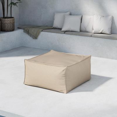 Nohr Outdoor Hocker 'Adron' Olefin, kleur Beige