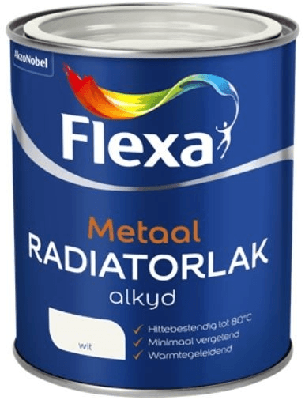 Flexa Radiatorlak Alkyd - Wit