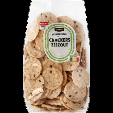 Jumbo Borrelzoutjes Crackers Zeezout 115 g Jumbo Borrelzoutjes Crackers Zeezout 115 g