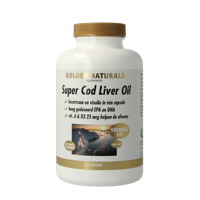 Golden Naturals Super cod liver oil 180 Capsules - thumbnail