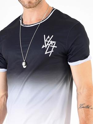 VSCT Clubwear / t-shirt Graded Logo in zwart VSCT Clubwear / t-shirt Graded Logo in zwart