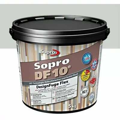Sopro DF10 Voegmortel Designvoeg Flex 5 kg Manhattan nr 77 Sopro