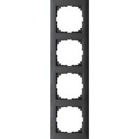 Merten MEG4040-3614 Afdekking Frame System M Antraciet 1 stuk(s) - thumbnail