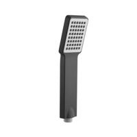 Losse Handdouche Sapho 1-stand Rechthoek 6.4 cm Mat Zwart Sapho - thumbnail