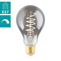 EGLO Ledlamp - bol - e27 - 100 lm - smoke - spiraal - thumbnail