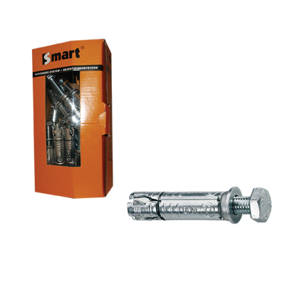 pgb-Europe SMART | Keilbout met tapbout M6x35x70 Zn | 25 st SM000T001060070E