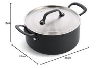 Craft Kookpan met Deksel 24cm - thumbnail