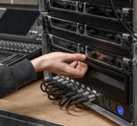 Adam Hall ERGO 19 inch racklade staal 2 HE 360mm diep - thumbnail