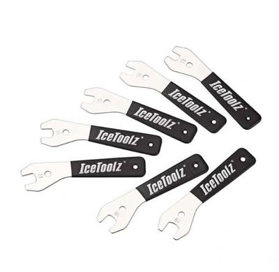 IceToolz (Buzaglo) Icetoolz conussleutelset 13-14-15-16-17-18-19 mm 20 cm zilver/zwart IceToolz (Buzaglo) Icetoolz conussleutelset 13-14-15-16-17-18-19 mm 20 cm zilver/zwart