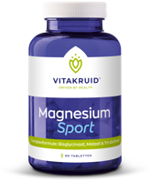 Magnesium sport bisglycinaat malaat&tri-dicitraat 90 Tabletten - thumbnail