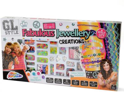Grafix sieradenset 6 in 1 GL Style meisjes