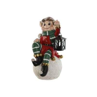 Kerstversiering Home ESPRIT Wit Zwart Rood Groen Elf 26 x 26 x 42 cm Kerstversiering Home ESPRIT Wit Zwart Rood Groen Elf 26 x 26 x 42 cm