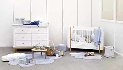 Wasbaar katoenen tapijt Kleine wolk volume - LORENA CANALS hemelsblauw Wasbaar katoenen tapijt Kleine wolk volume - LORENA CANALS hemelsblauw