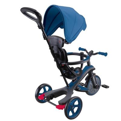 GLOBBER 4 in 1 Evolutionaire driewieler blauw