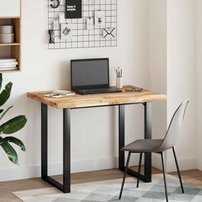 Bureaublad met olieafwerking 80x70x4 cm massief acaciahout