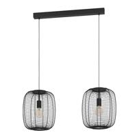 Eglo 2-lichts hanglampRinroe design zwart - 43966 - thumbnail