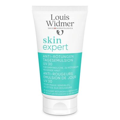Louis Widmer Skin Expert Anti-roodheid Dagemulsie UV30 Zonder Parfum 50ml